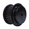 B&B Manufacturing 36-8MX36-6FS6, Timing Pulley, Steel, Black Oxide,  36-8MX36-6FS6 - alternate 2